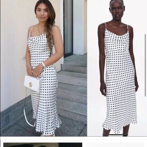 Zapa polka dot dress